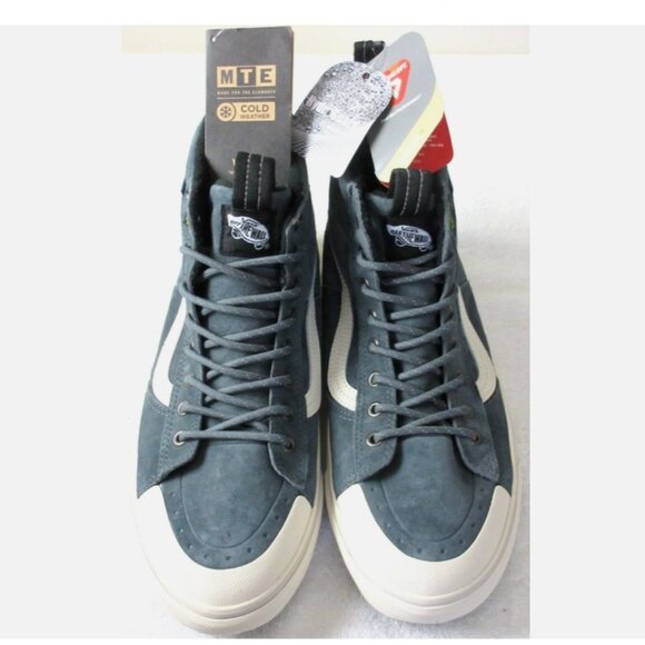 New Vans Sk8 Hi MTE 2 Men's Size  Steel Blue Gray - Picture 3 of 6